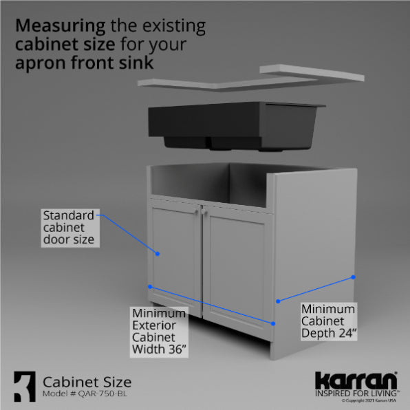 Quartz Composite Black Kitchen Sink Matte 11