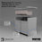 Quartz Composite Concrete Kitchen Sink Matte 9