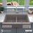 Quartz Composite Concrete Kitchen Sink Matte 6