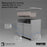 Quartz Composite Concrete Kitchen Sink Matte 8
