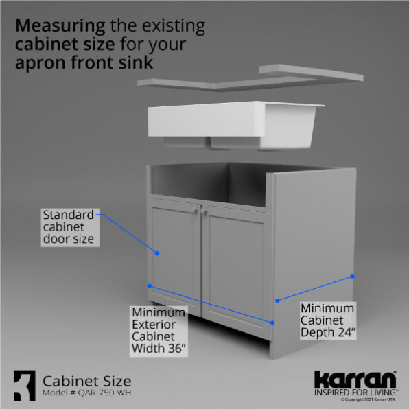 Quartz Composite White Kitchen Sink Matte 10