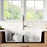 Quartz Composite White Kitchen Sink Matte 6