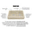 Quartz Composite Bisque Kitchen Sink Matte 3