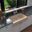 Quartz Composite Bisque Kitchen Sink Matte 4