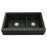Quartz Composite Black Kitchen Sink Matte 1