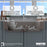 Quartz Composite Concrete Kitchen Sink Matte 8