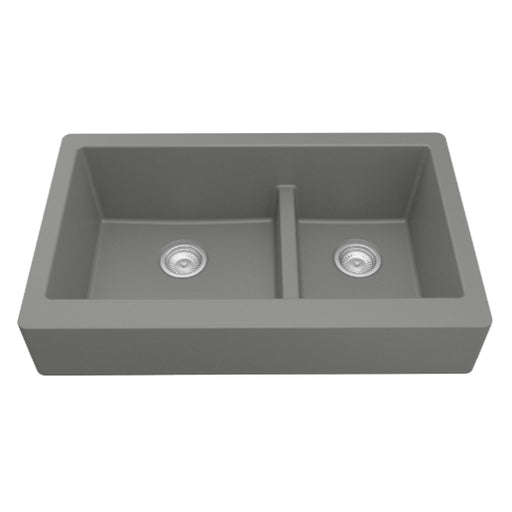 Quartz Composite Grey Kitchen Sink Matte 1
