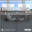 Quartz Composite Grey Kitchen Sink Matte 8