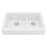 Quartz Composite White Kitchen Sink Matte 1