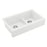 Quartz Composite White Kitchen Sink Matte 2