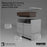 Quartz Composite Brown Kitchen Sink Matte 9