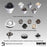 Quartz Composite Concrete Kitchen Sink Matte 10
