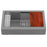 Quartz Composite Grey Kitchen Sink Matte 1