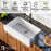 Quartz Composite White Kitchen Sink Matte 5