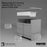 Quartz Composite White Kitchen Sink Matte 9