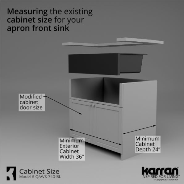 Quartz Composite Black Kitchen Sink Matte 9