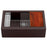 Quartz Composite Brown Kitchen Sink Matte 1