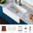 Quartz Composite White Kitchen Sink Matte 2