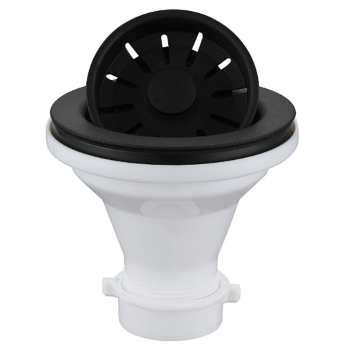 Plastic Black Basket Strainer Black 1