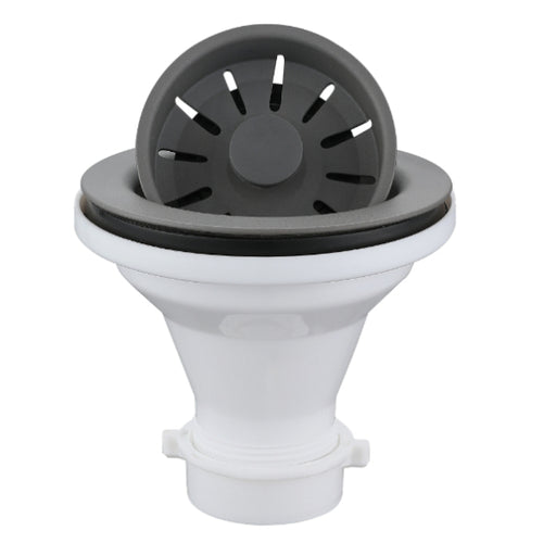 Plastic Grey Basket Strainer Grey 1
