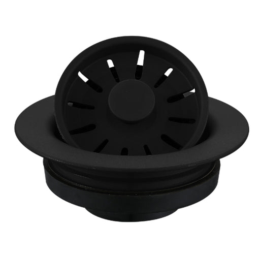 Plastic Black Disposal Flange Black 1