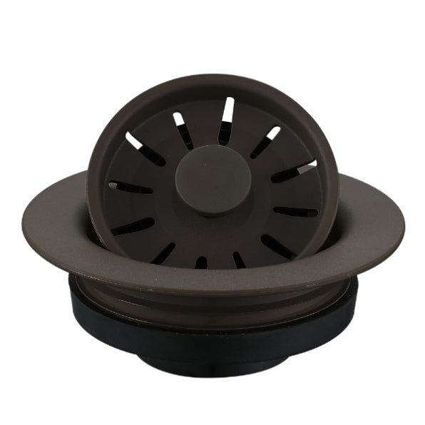 Plastic Brown Disposal Flange Brown 1