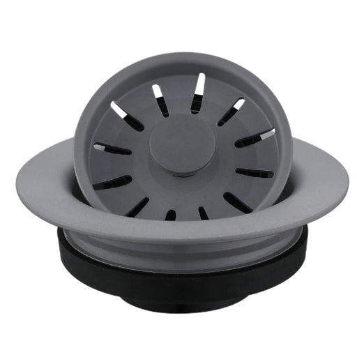 Plastic Grey Disposal Flange Grey 1