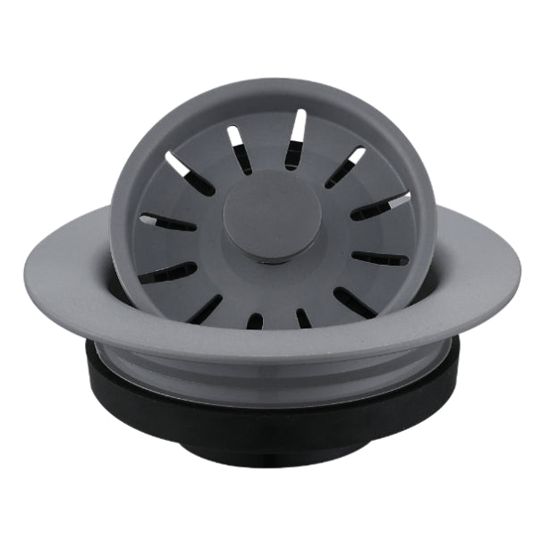 Plastic Grey Disposal Flange Grey 1
