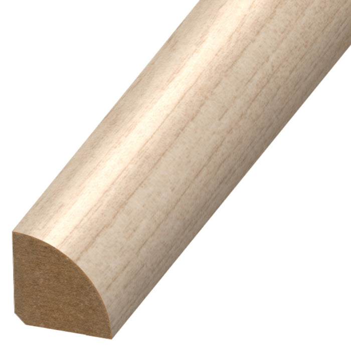 Standard Color Vinyl Select Elm Moisture Proof Quarter Round UV Coated 1