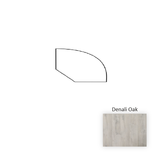 NatureTEK Plus Colossia Xxl Denali Oak Laminate Wood Moulding / Trim - 94" Quarter Round