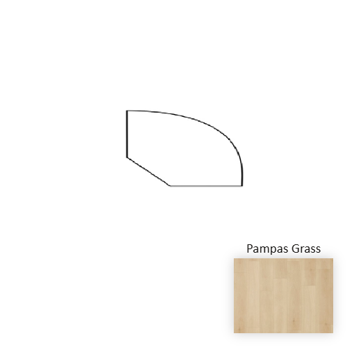 NatureTEK Select Palisades Park Pampas Grass Laminate Wood Moulding / Trim - 94" Quarter Round