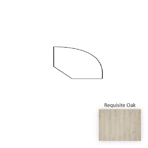 NatureTEK Plus Vestia Requisite Oak Laminate Wood Moulding / Trim - 94" Quarter Round