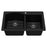 Quartz Composite Black Kitchen Sink Matte 2