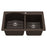 Quartz Composite Brown Kitchen Sink Matte 2