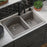 Quartz Composite Concrete Kitchen Sink Matte 5