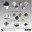 Quartz Composite Concrete Kitchen Sink Matte 10