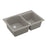 Quartz Composite Concrete Kitchen Sink Matte 2