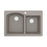 Quartz Composite Concrete Kitchen Sink Matte 1