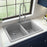 Quartz Composite Grey Kitchen Sink Matte 4