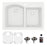 Quartz Composite White Kitchen Sink Matte 1