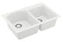Quartz Composite White Kitchen Sink Matte 2