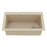 Quartz Composite Bisque Kitchen Sink Matte 2