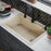Quartz Composite Bisque Kitchen Sink Matte 6