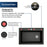 Quartz Composite Black Kitchen Sink Matte 4