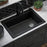 Quartz Composite Black Kitchen Sink Matte 5