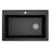 Quartz Composite Black Kitchen Sink Matte 1