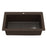 Quartz Composite Brown Kitchen Sink Matte 2