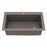 Quartz Composite Concrete Kitchen Sink Matte 2
