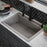 Quartz Composite Concrete Kitchen Sink Matte 6