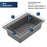 Quartz Composite Grey Kitchen Sink Matte 3